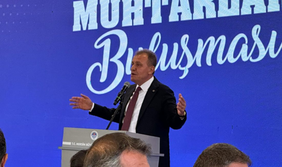 CHP’li Mersin Büyükşehir Belediye